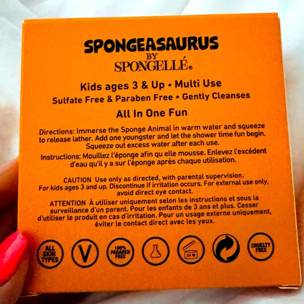 Spongelle Dinosaur Cleansing Buffer